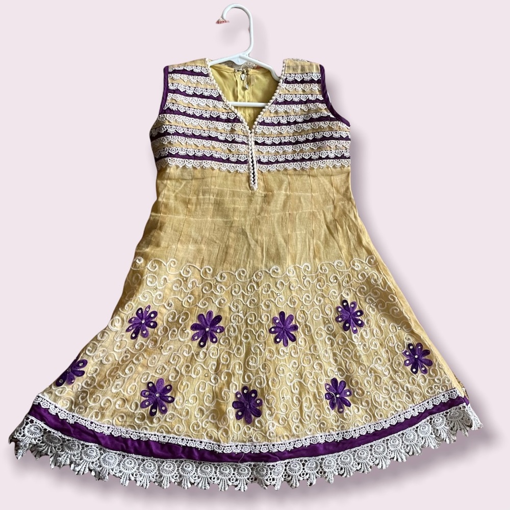 Vintage girls Indian Dress